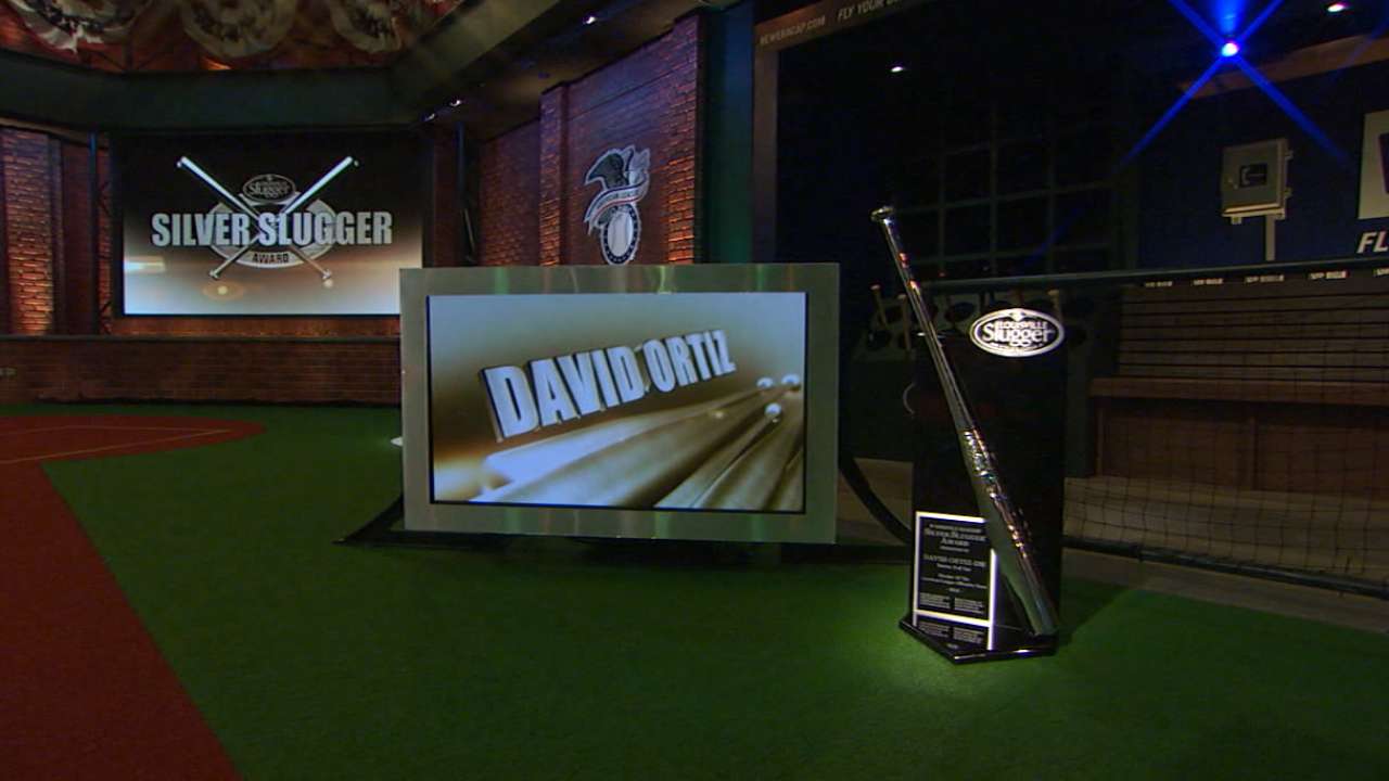 Ortiz wins AL Silver Slugger