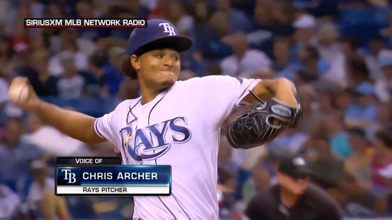 Archer on Rays' payroll