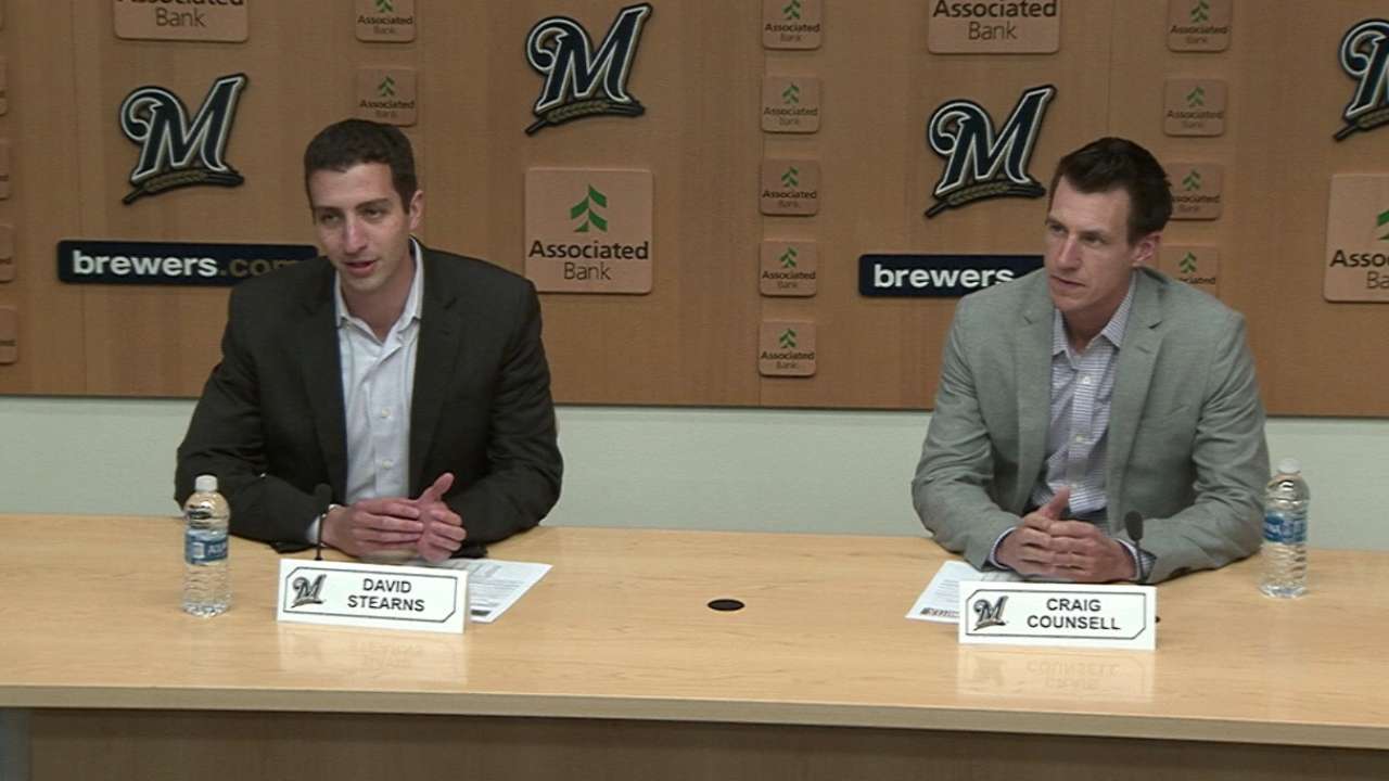 Brewers extend manager Counsell