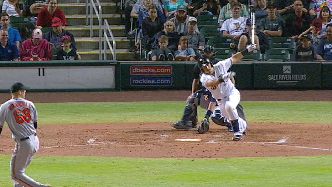 Nottingham's RBI single