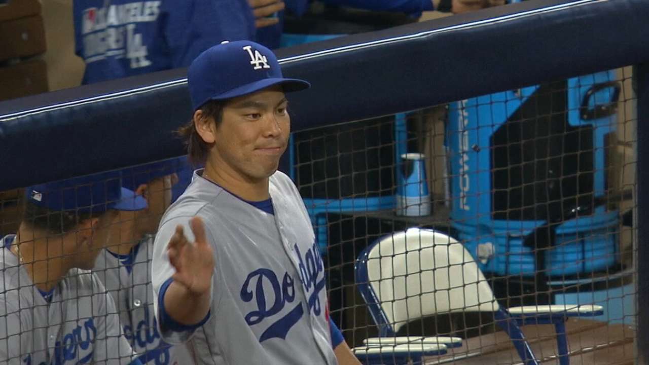 Maeda finishes third for NL ROY