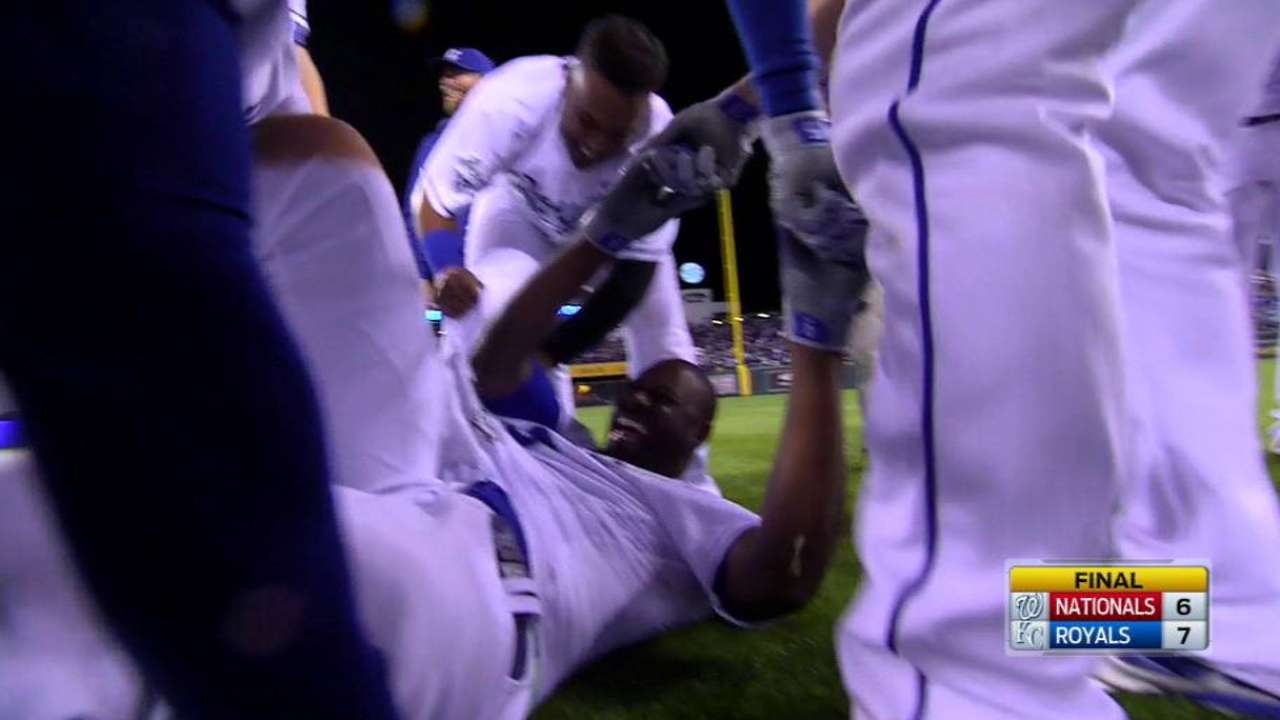 Cain you dig it? KC walks off in 9th vs. Nats