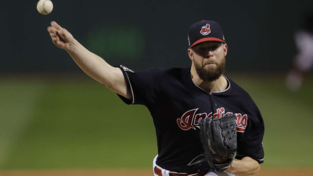 Kluber finishes 3rd in AL Cy Young Award race