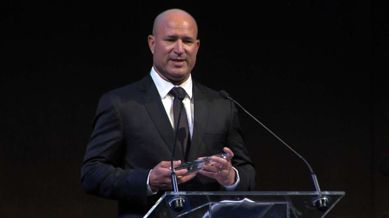 Acta wins MLBPAA Service Award