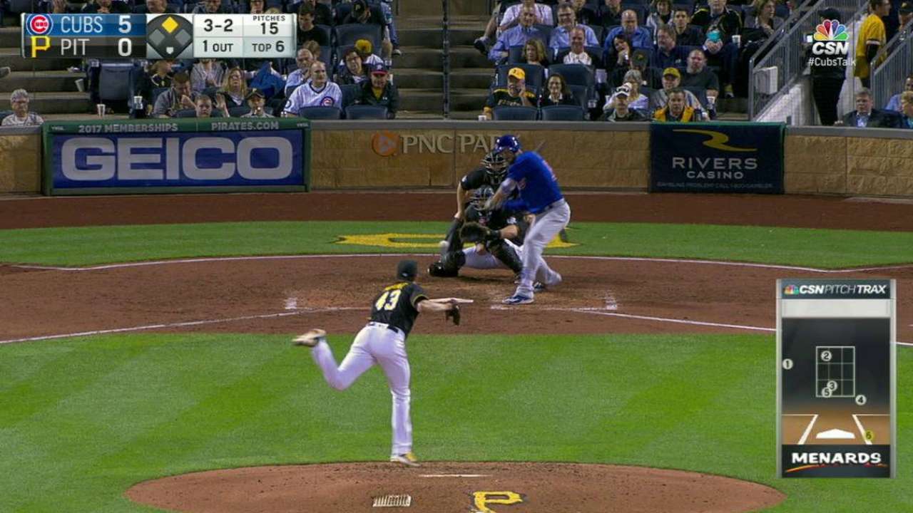 Bryant blasts 2-run HR, passes 100 RBIs