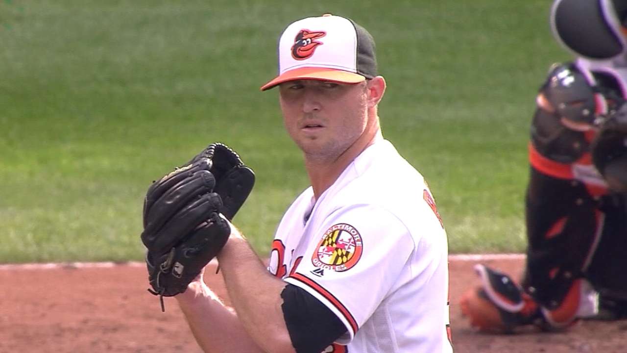 Duquette: Britton's value in 'pen, not starting