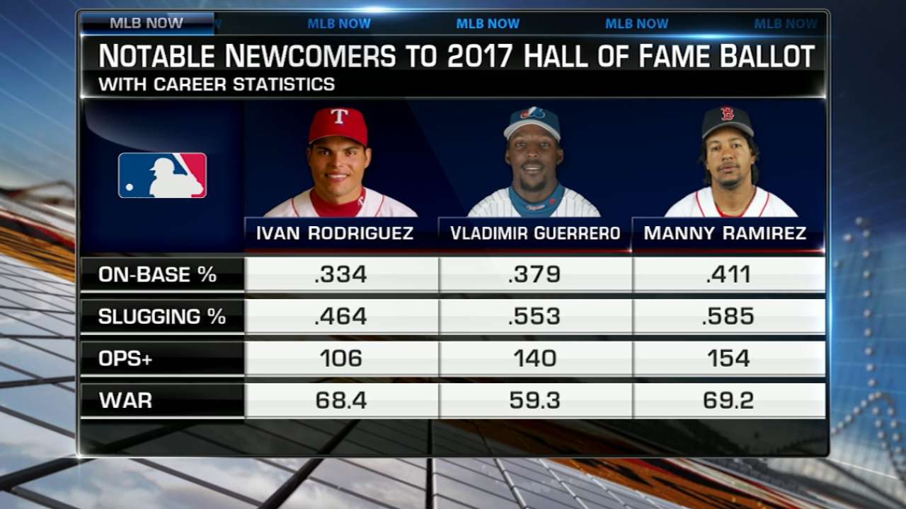 Former stars get 1st shot on HOF ballot
