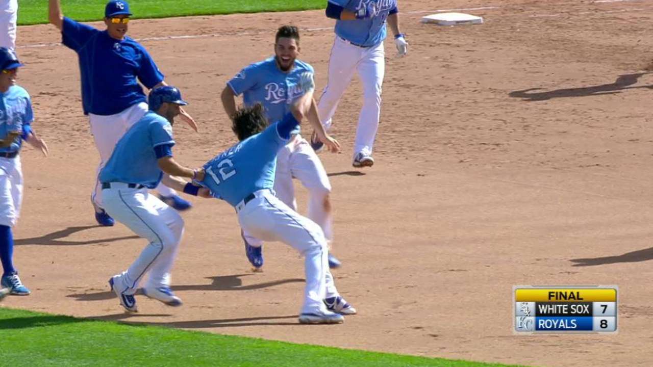 Eibner's clutch hit sets off dandy celebration