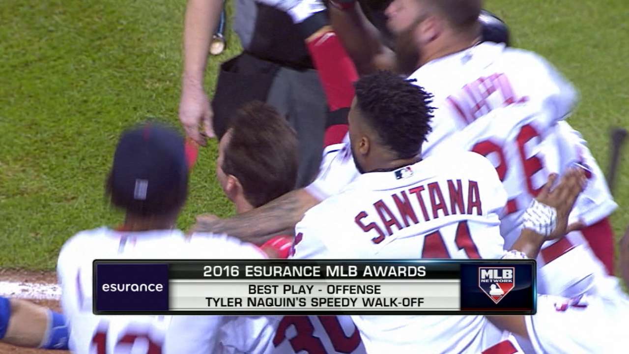Best Play, Offense: Tyler Naquin