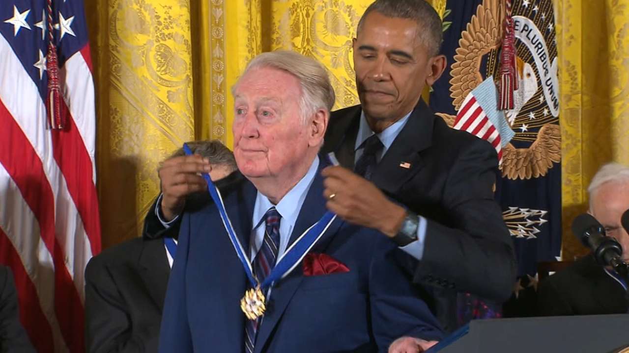 Scully awarded Medal of Freedom