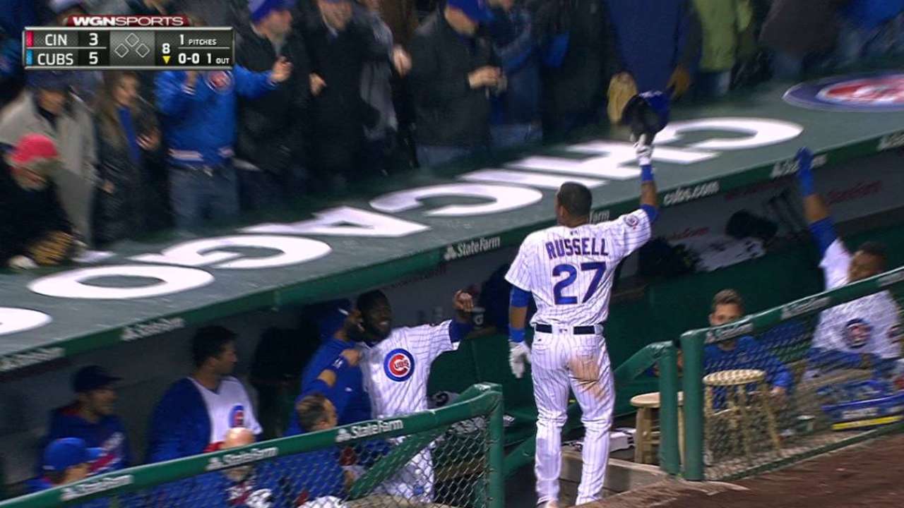 Russell adds impressive blast to young resume