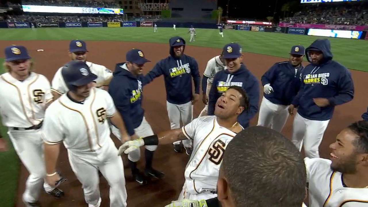 Solarte, Padres propinan a L.A. su cuarto revés en fila