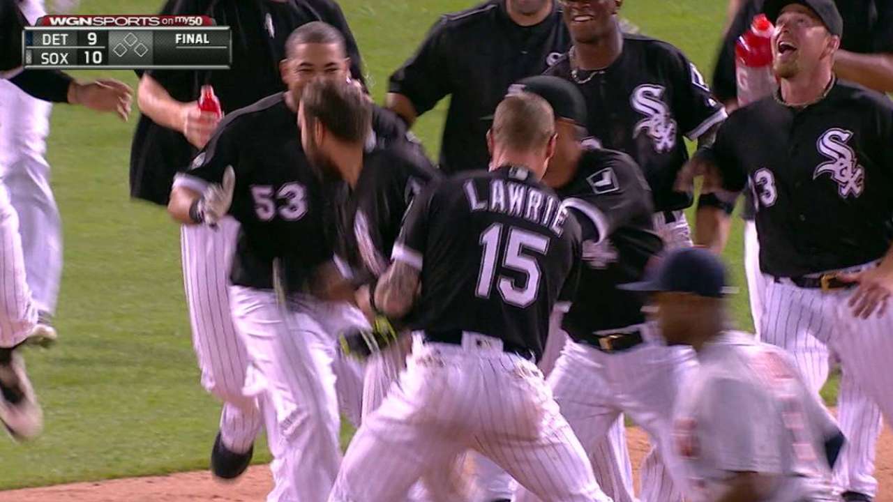 White Sox se levantan de un 0-7 y vencen a Tigres en la 12da
