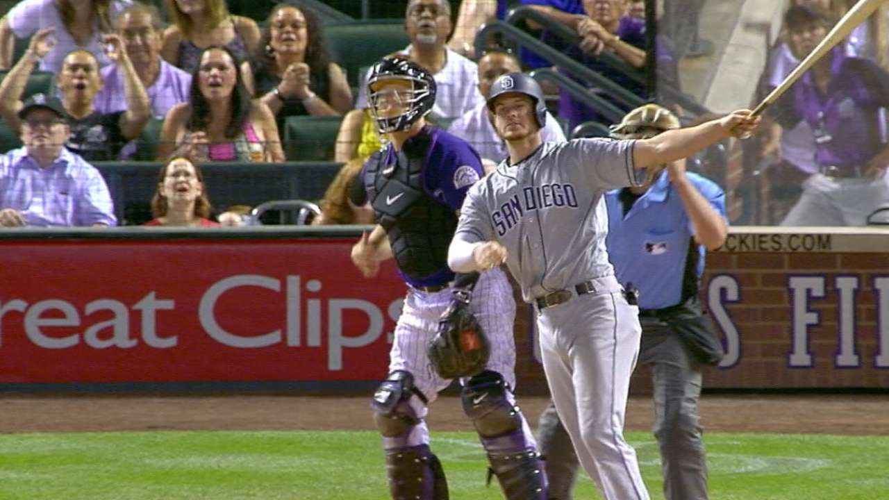 Padres' youth movement
