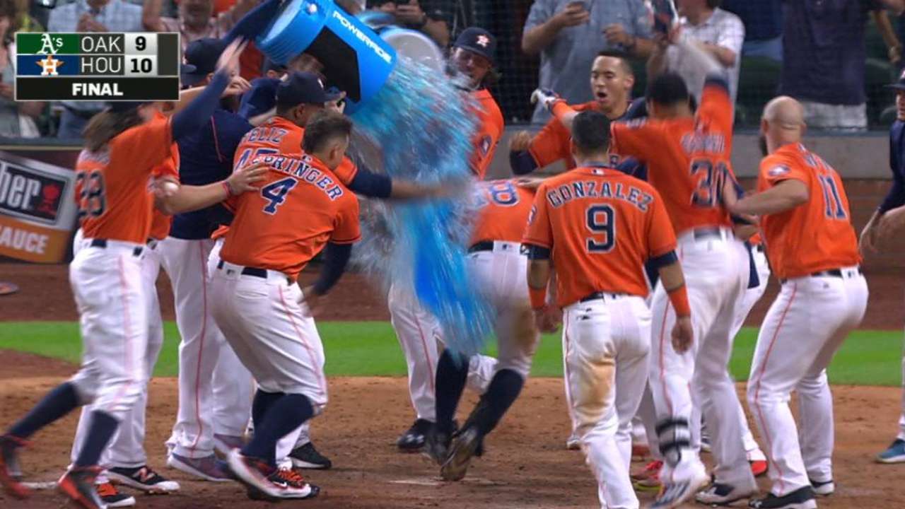 Valbuena's noche! Astros' walk-off unreal