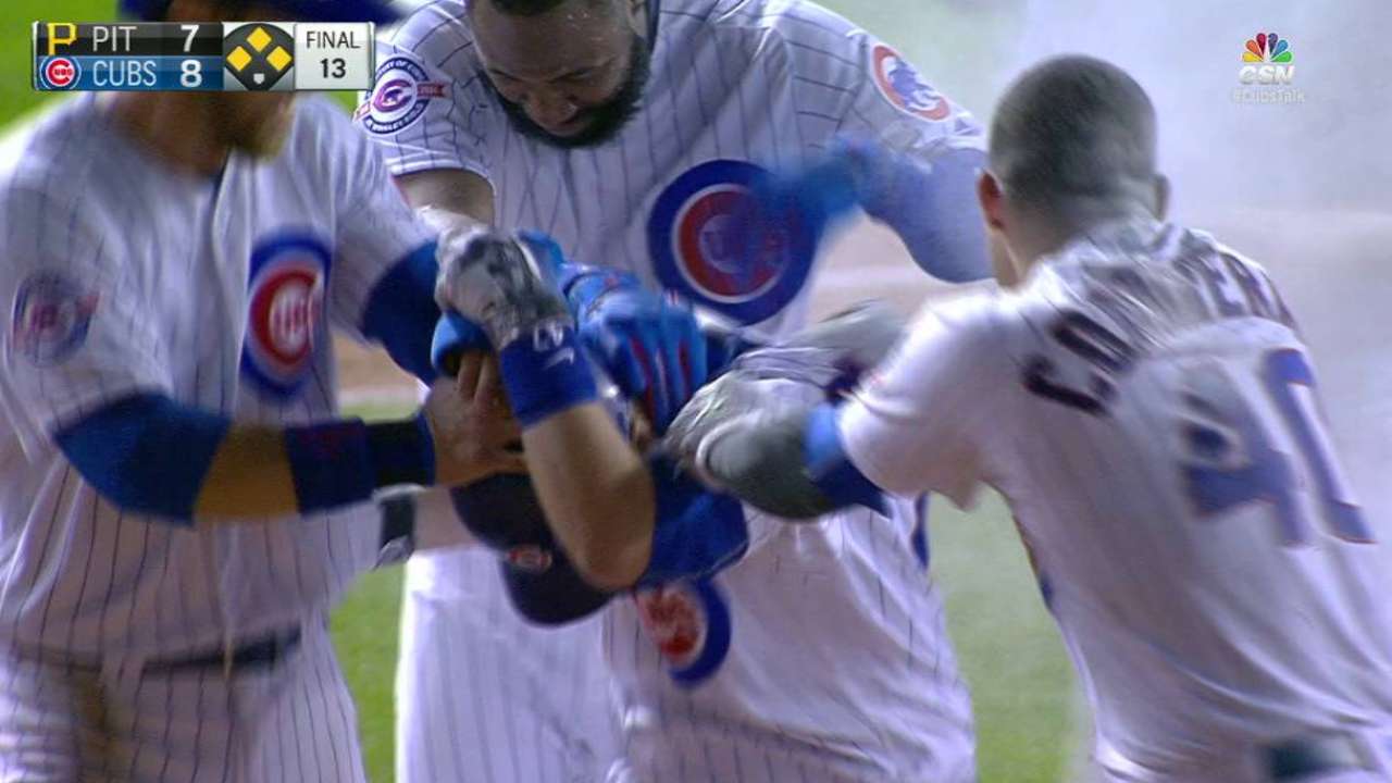 Cubs answer Bucs in 13th to end wild night