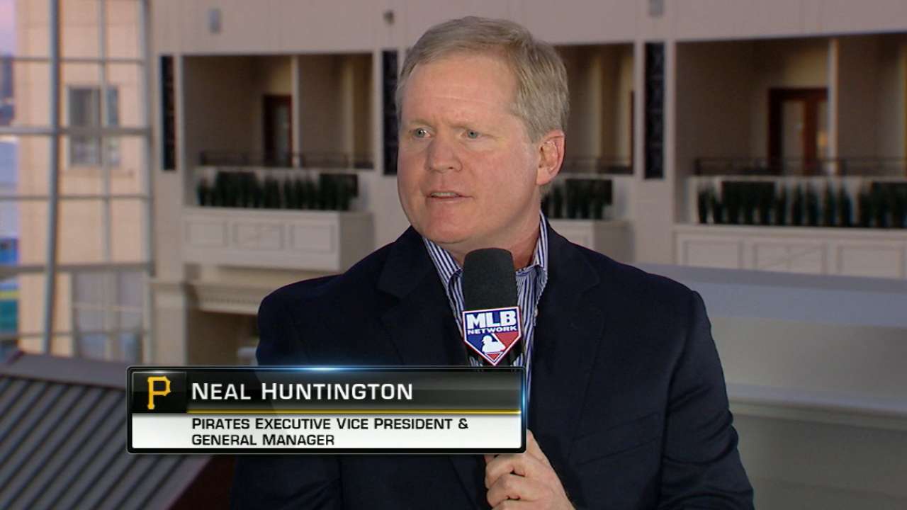MLB Now: Huntington on McCutchen