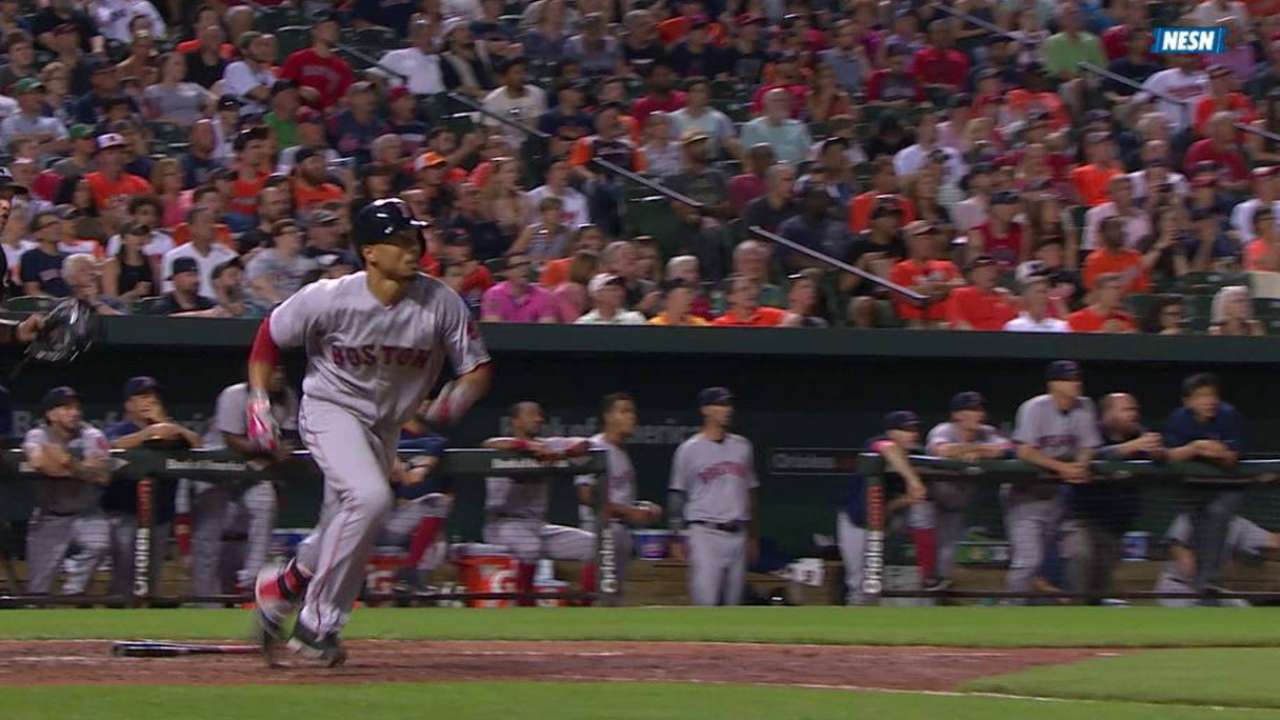 Betts apoya a E-Rod con tres jonrones y Boston gana en Baltimore