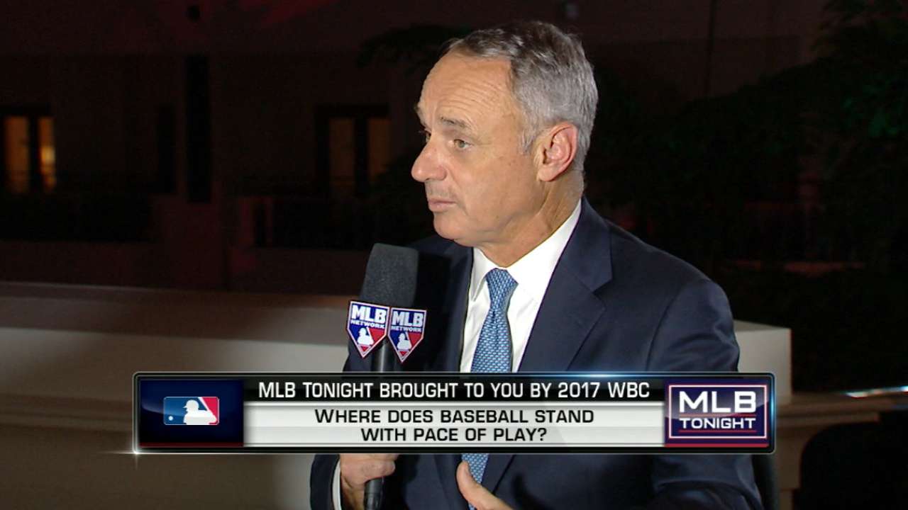Manfred on pace-of-play rules