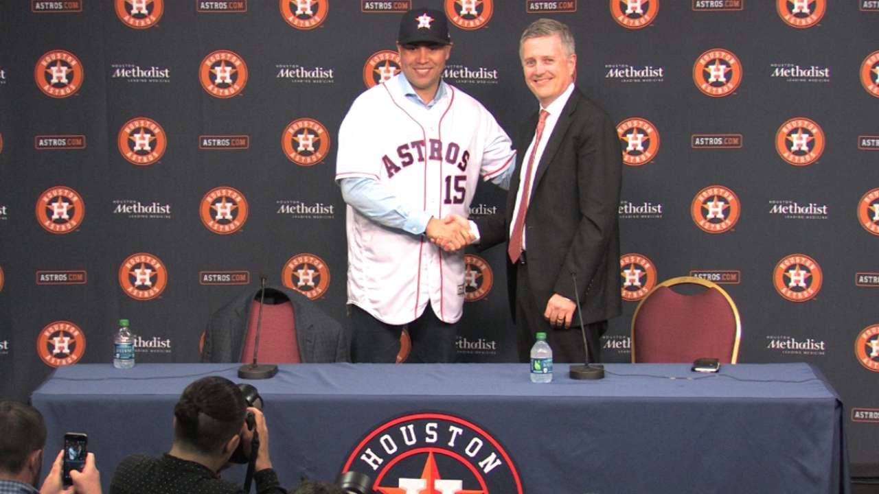 Luhnow on signing Beltran