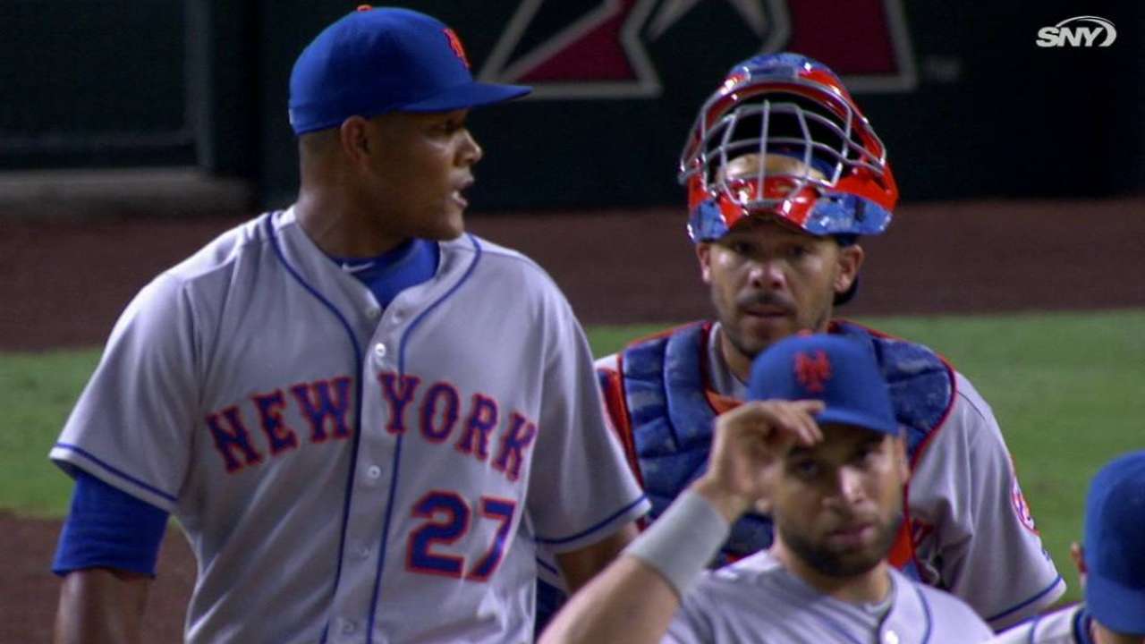 Syndergaard la bota, Familia salva el 40 y los Mets vencen a D-backs