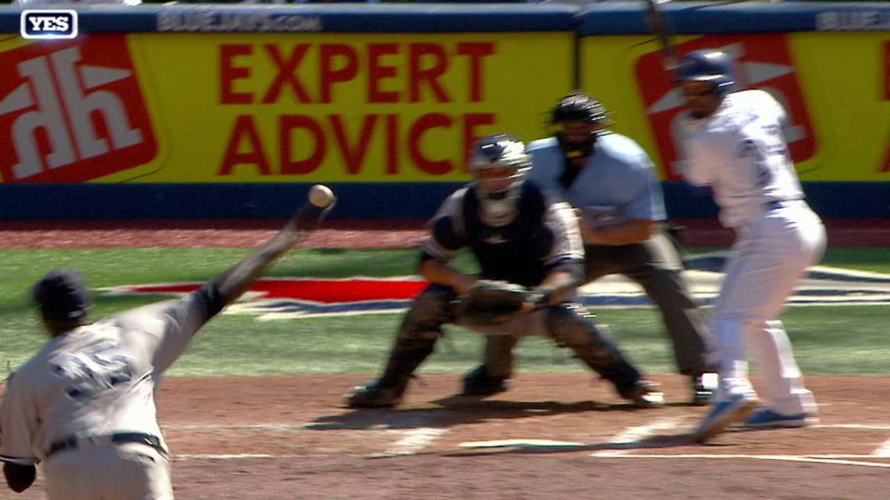 Pineda's 200th strikeout
