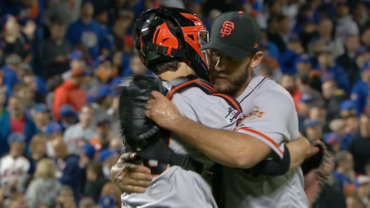 Giants ace once again rises under pressure