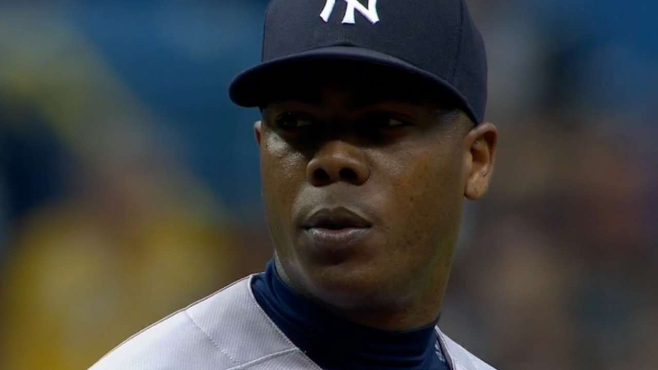 Chapman reportedly rejoins Yanks