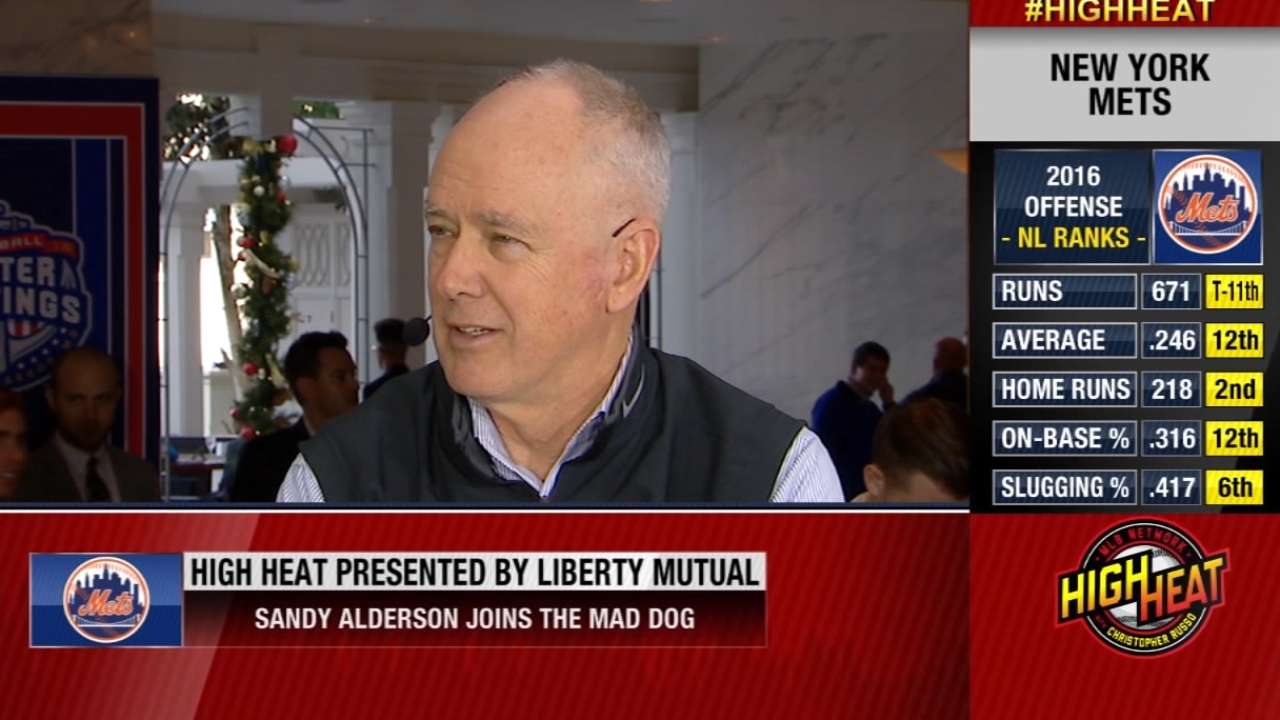 Alderson on d'Arnaud's potential