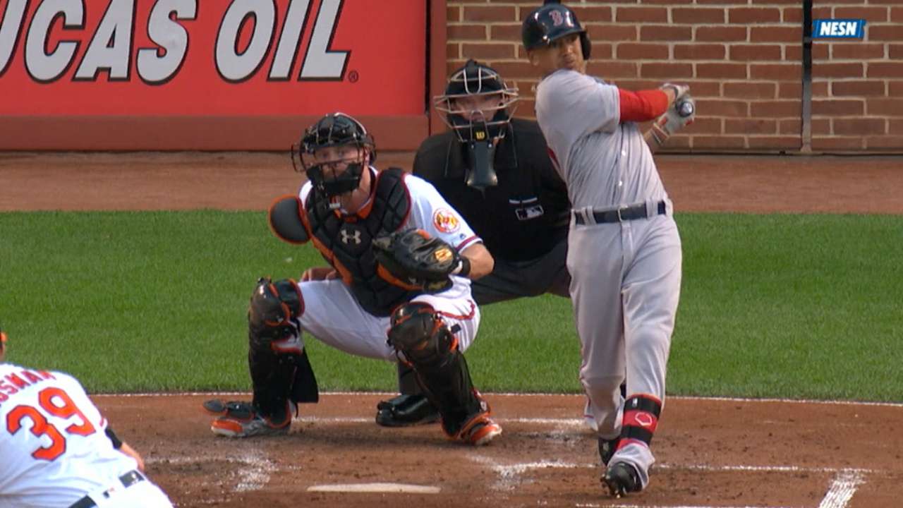Mookie calls 1st 3-HR game his 'best night'