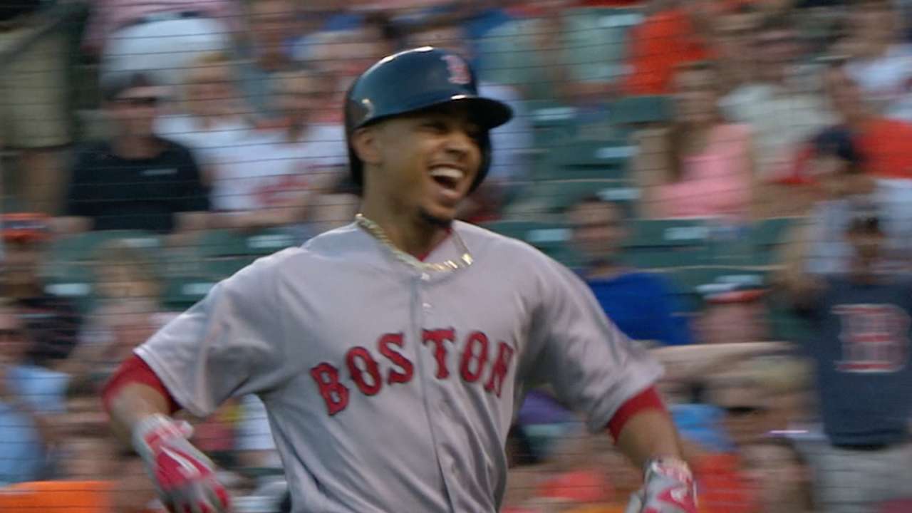 Deja Moo: Betts' 2 HRs in 2 ABs x 2 historic