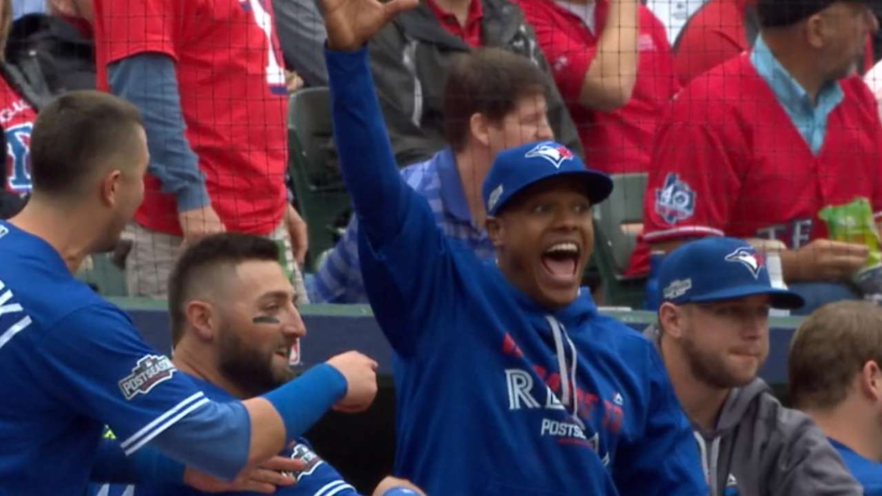 Azulejos toman ventaja de 2-0 sobre los Rangers en la SDLA