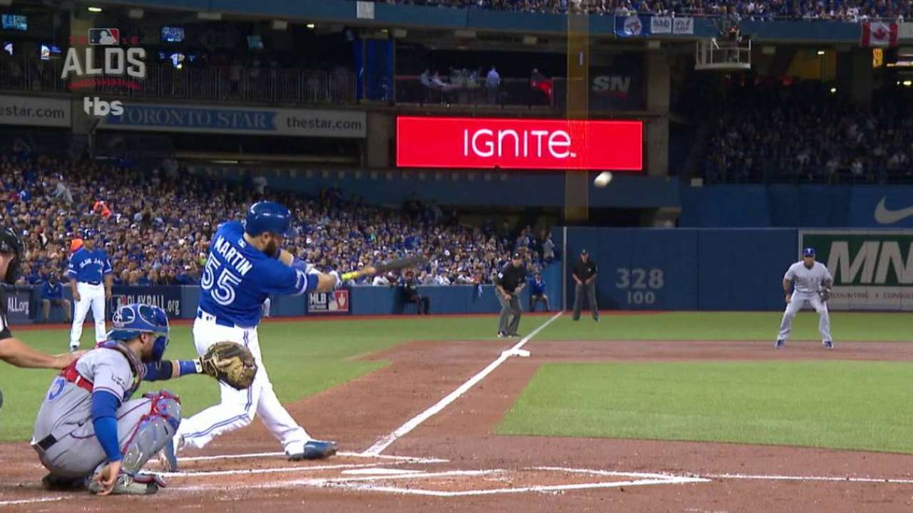 Martin's solo homer