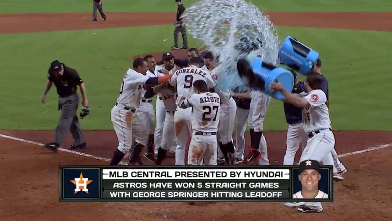 When Springer goes, the Astros go