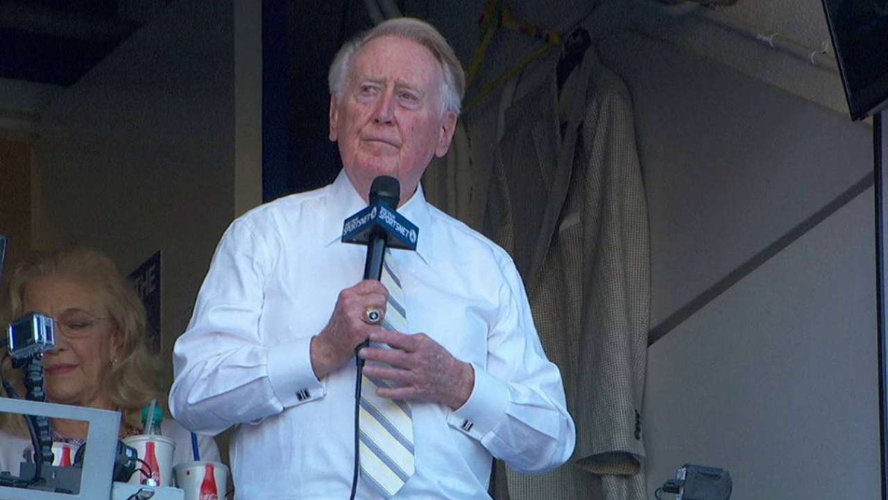 Scully hits all the right notes in farewell