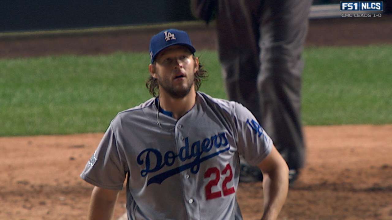 Clayt Show! LA drops Cubs, ties NLCS