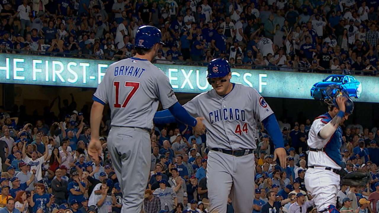 Cubs' bats ensure NLCS returns to Wrigley