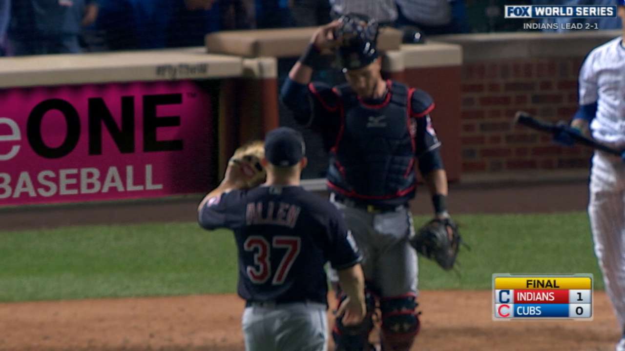 Allen earns the save