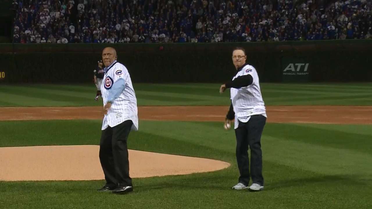 Jenkins, Maddux lead Game 4 festivities