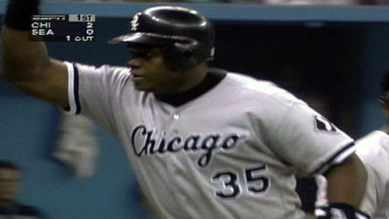 Big Hurt's Opening Day blast