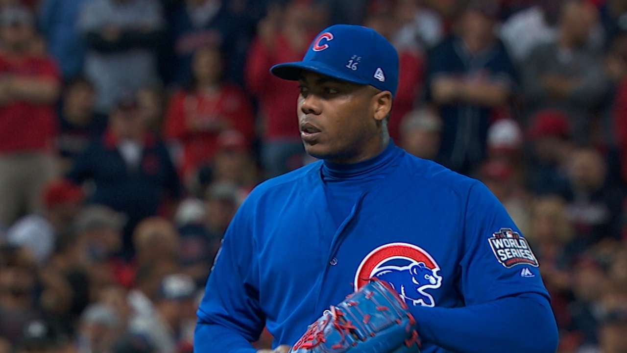 Chapman's 1 1/3 relief innings