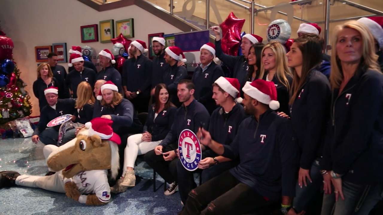 Toy drive allows Rangers to interact with community