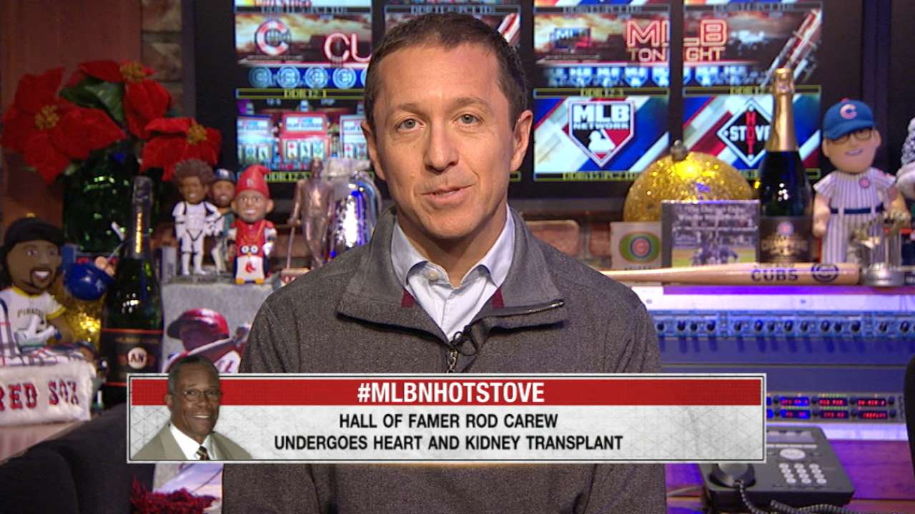 Hot Stove on Rod Carew