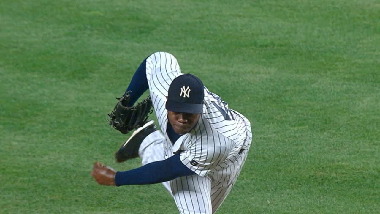 Chapman on Yankees homecoming