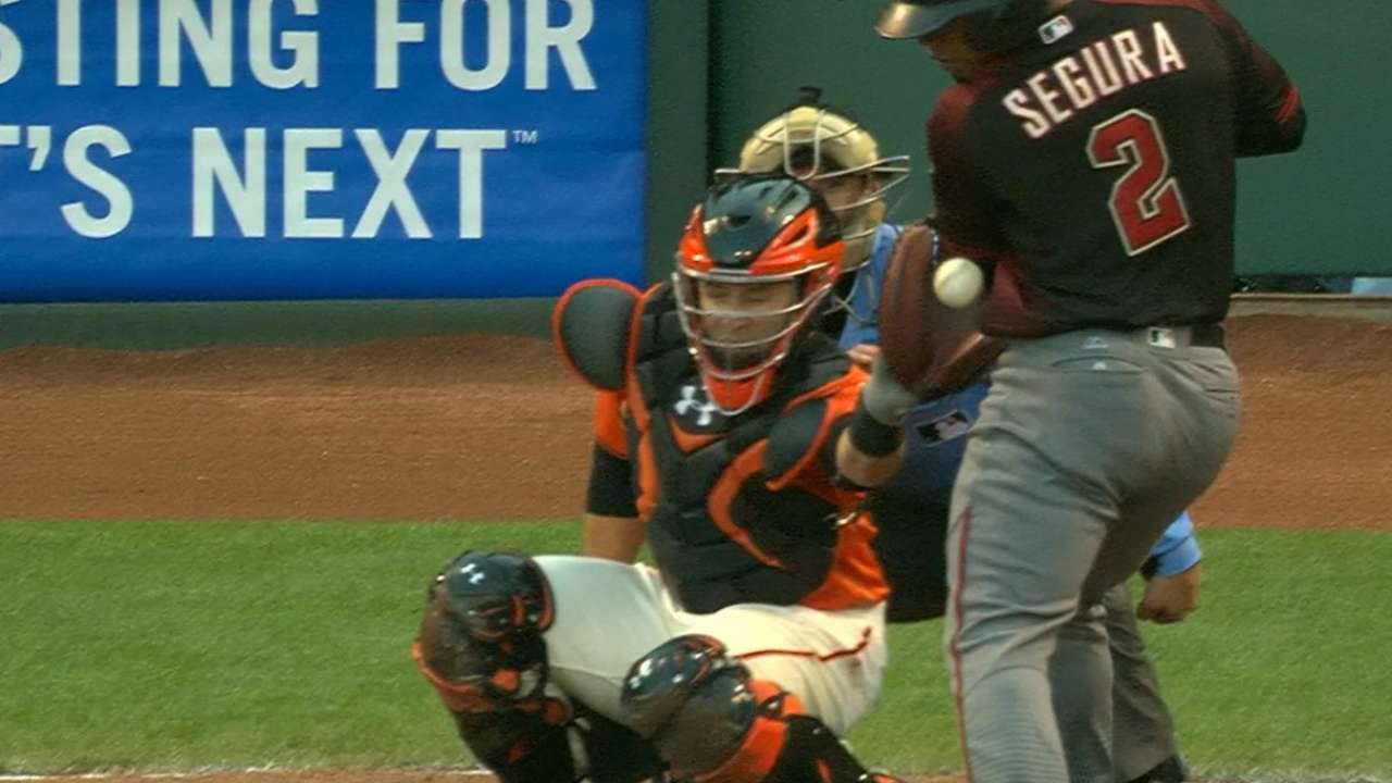 Samardzija plunks Segura