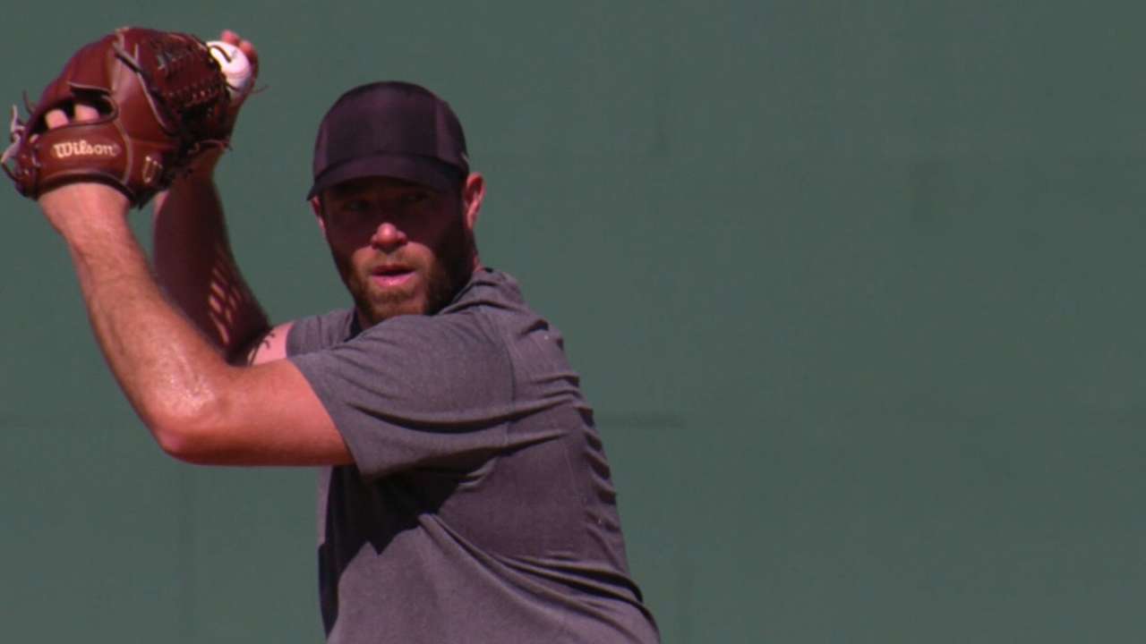 Rockies 'check in' on Holland