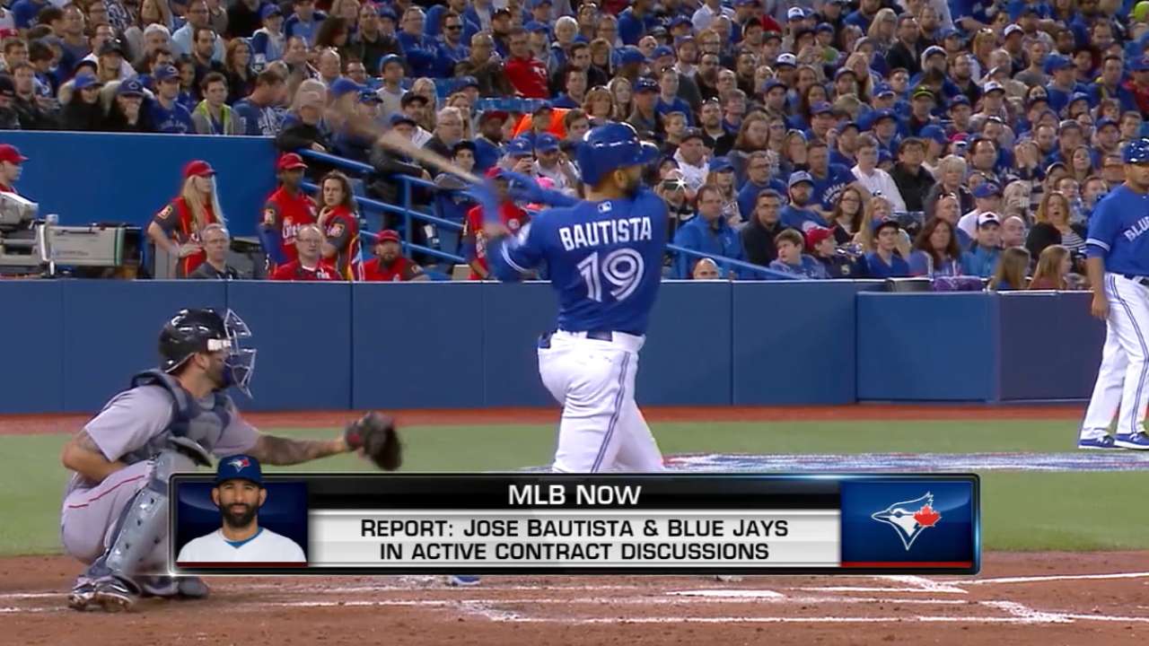 Bautista in talks with Blue Jays