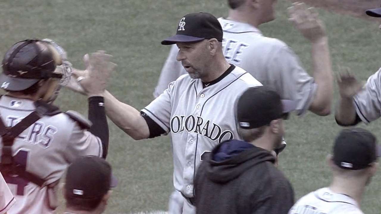 Rockies on Tony Wolters