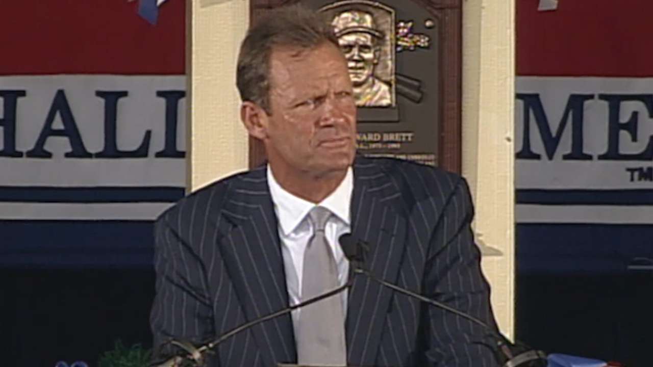 Brett enters Hall of Fame