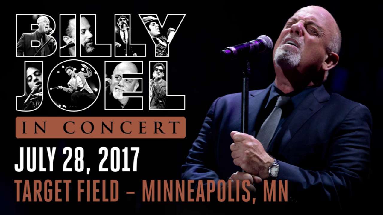 Billy Joel to perform at Target Field in July